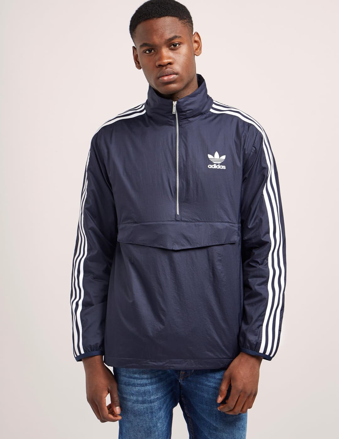 Adidas London Half-zip Overhead Jacket